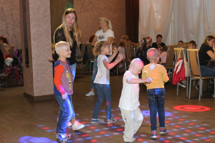 Детский праздник в кафе