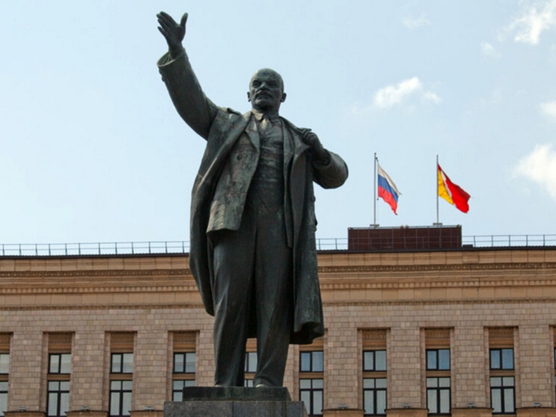 Памятник Ленину - Виртуальные экскурсии по Воронежу