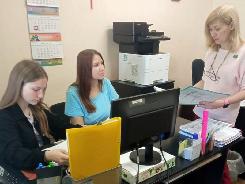 Работа с будущими специалистами